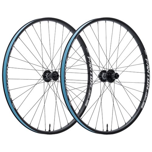 FUNN Fantom AM30 27.5" Wheelset (32H Spokes/6 Bolt Disc Mount/Front:110/15mm/Rear:148/12mm/Shimano Micro Spline Drive Body)