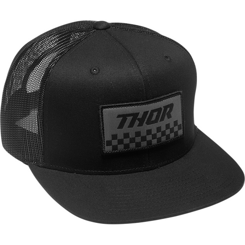 Thor Checker Hat Black/Charcoal