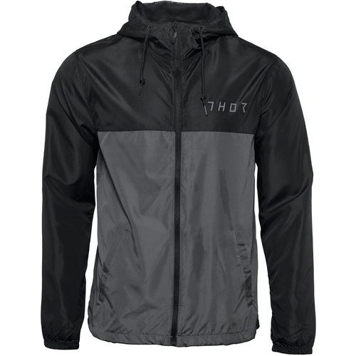 Thor Division Windbreaker Jacket Black/Charcoal