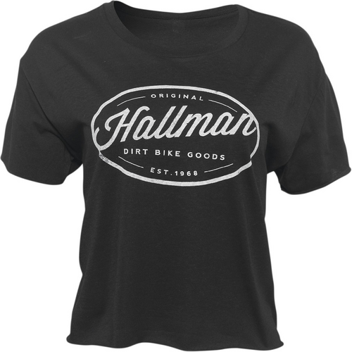 Thor Hallman Goods Womens Crop Top Black