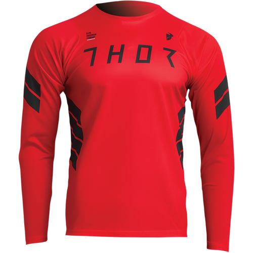 Thor Assist Sting Long Sleeve Jersey Red/Black