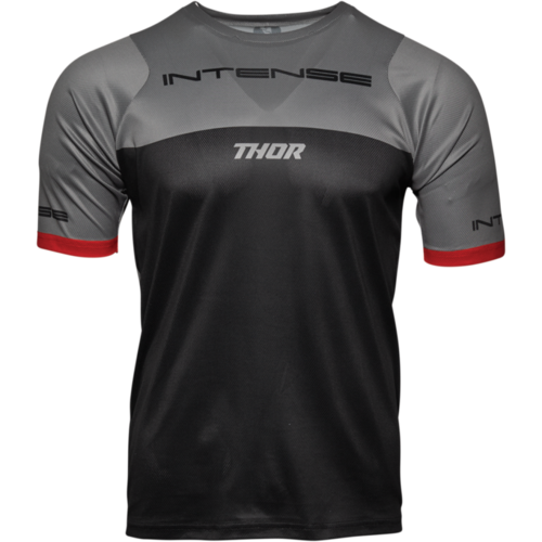 Thor Intense Assist Short Sleeve Jersey Black/Gray