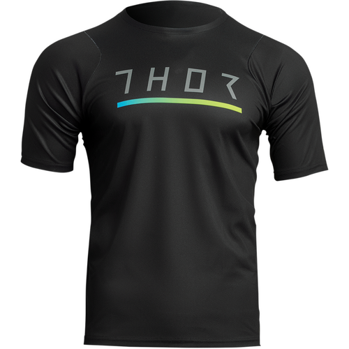 Thor Assist Caliber Short Sleeve Jersey Black