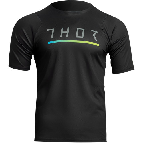 Thor Assist Caliber Short Sleeve Jersey Black