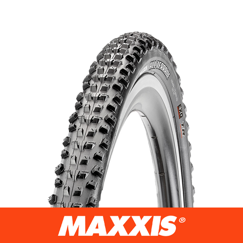 Maxxis All Terrane 700 x 33 Tire (Foldable/Carbon Bead/Tubeless Ready/EXO Casing/120 TPI/Dual Compound) Black