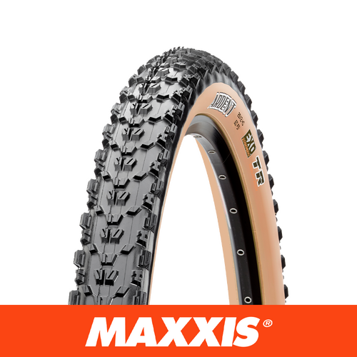Maxxis Ardent 27.5" x 2.40" Tire (Foldable Bead/Tubeless Ready/EXO Casing/60 TPI/Dual Compound) Tan Wall