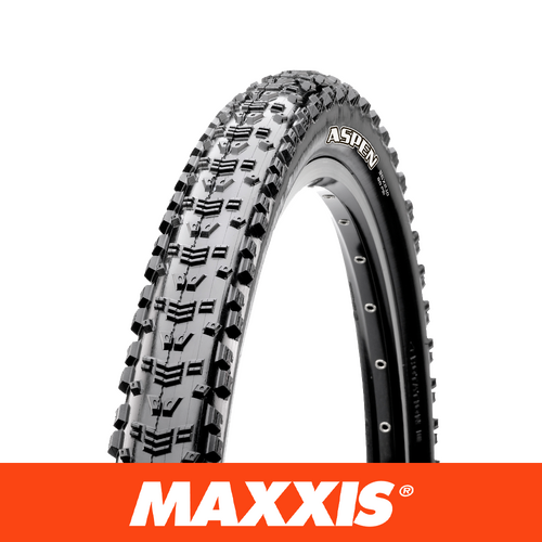 Maxxis Aspen 29" x 2.25" Tire (Foldable Bead/Tubeless Ready/EXO Casing/120 TPI/Dual Compound) Black