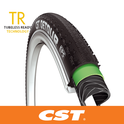 CST Detour C3015 Folding Bead Tire 700 x 38 Coffee Wall