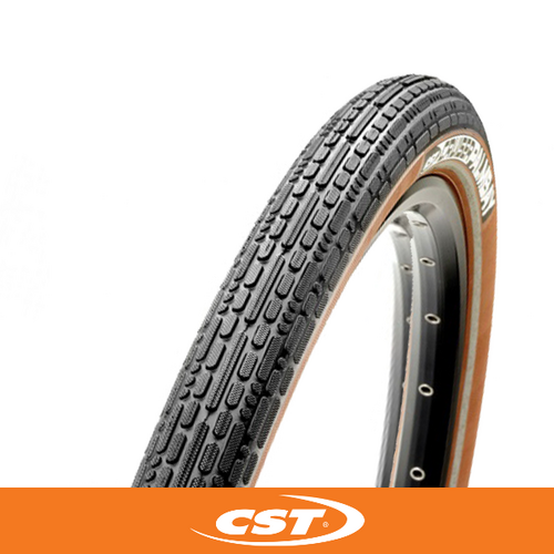 CST Metropolitan Palm Bay C1779 Tire 700 x 40 Black w/Brown Sidewall