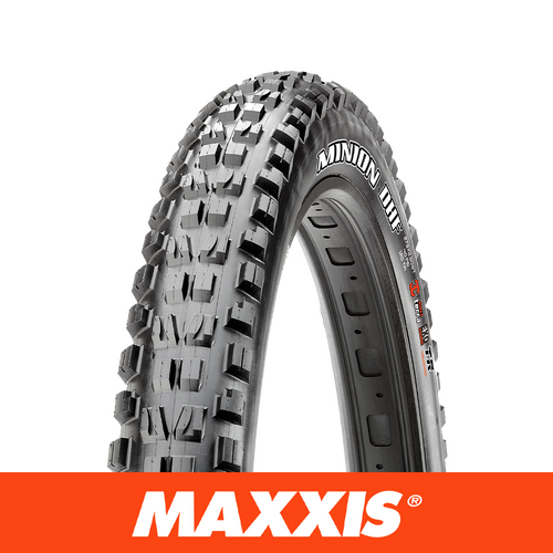 Maxxis Minion DHF 27.5" x 2.60" Tire (Wide Trail/Foldable Bead/Tubeless Ready/EXO+ Casing/120 TPI/3C MaxxTerra Compound)