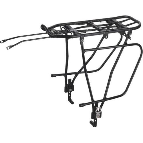 QBP Touring HD Pannier Rack (Disc Brake Long Fittings/Height Adjustable 29 Inch Flatpacked)
