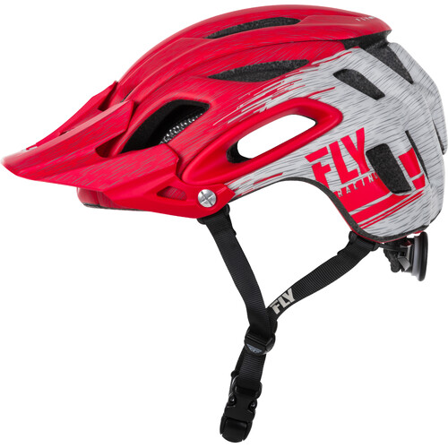 FLY Racing Freestone MTB Helmet Ripa Matte Red/Grey