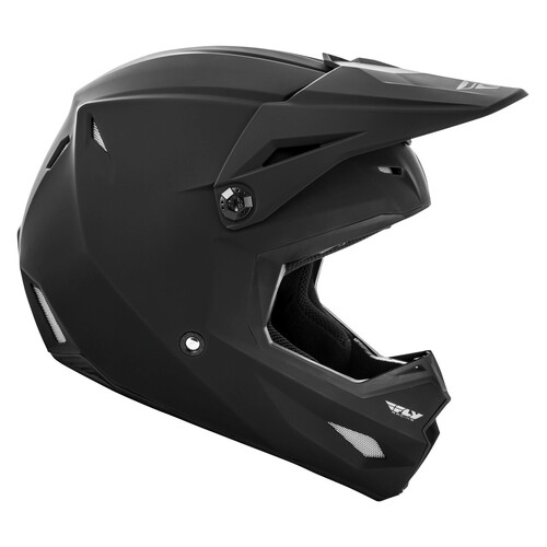 FLY Racing Kinetic Youth Helmet Matte Black