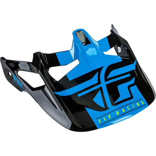 FLY Racing Replacement Peak for Werx Helmet Imprint Black/Blue