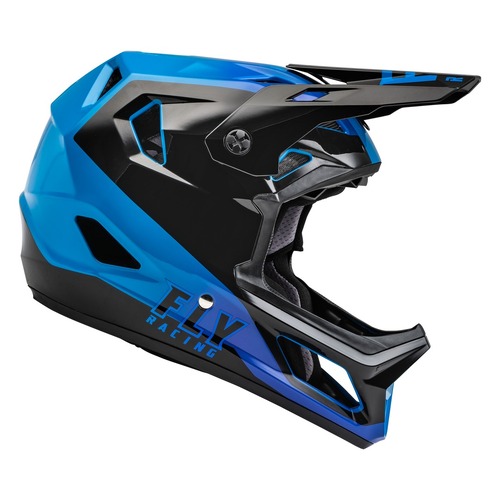 FLY Racing Rayce MTB/BMX Youth Helmet Black/Blue