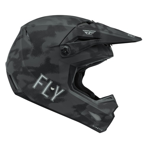 FLY Racing Kinetic Helmet Special Edition Tactic Matte Grey Camo