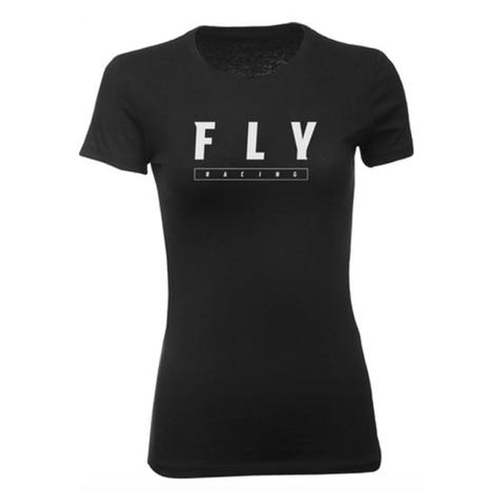 FLY Racing Logo Ladies Tee Black
