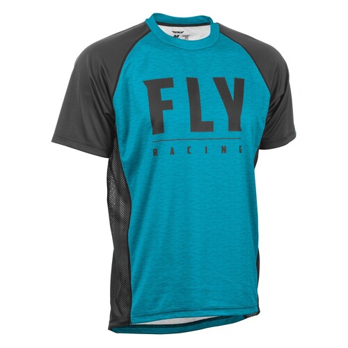 FLY Racing 2020 Super D Jersey Blue Heather/Black