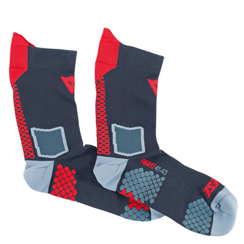 Dainese D-Core Mid Socks Black/Red