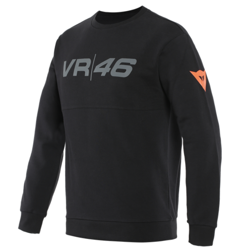 Dainese VR46 Team Sweatshirt Black/Fluro Yellow