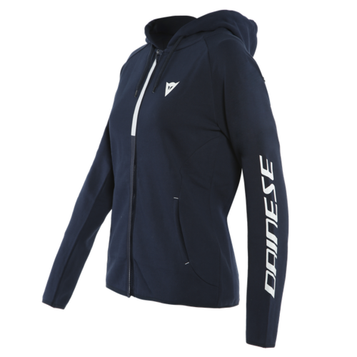 Dainese Paddock Ladies Hoodie Black Iris/White