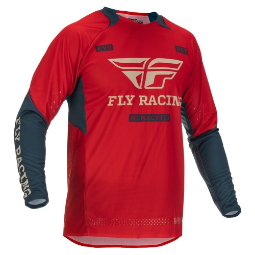 FLY Racing 2022 Evolution DST Jersey Red/Grey