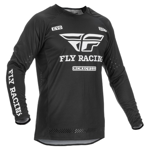 FLY Racing 2022 Evolution DST Jersey Black/White