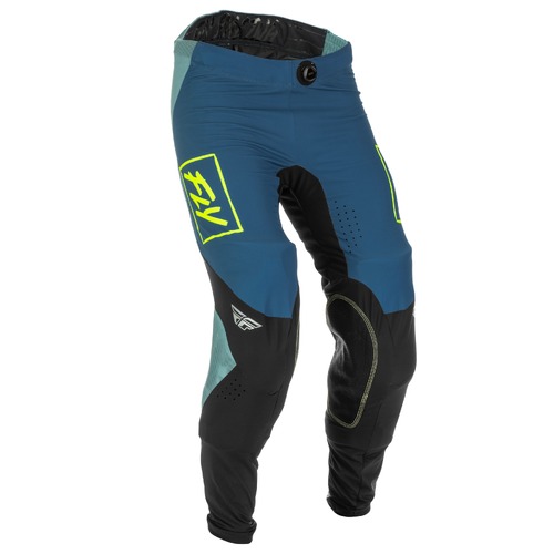 FLY Racing 2022 Lite Pants Grey/Teal/Hi-Vis