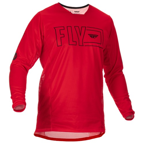 FLY Racing 2022 Kinetic Jersey Fuel Red/Black