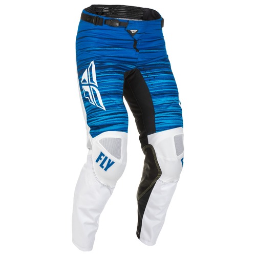 FLY Racing 2022 Kinetic Pants Wave White/Blue