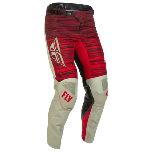 FLY Racing 2022 Kinetic Pants Wave Light Grey/Red