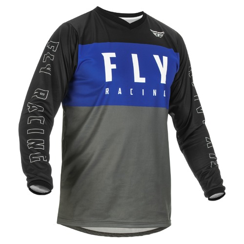 FLY Racing 2022 F-16 Jersey Blue/Grey/Black