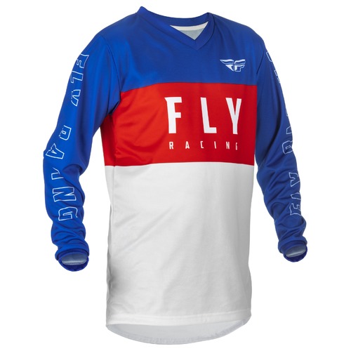 FLY Racing 2022 F-16 Youth Jersey Red/White/Blue