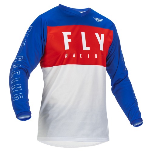 FLY Racing 2022 F-16 Jersey Red/White/Blue