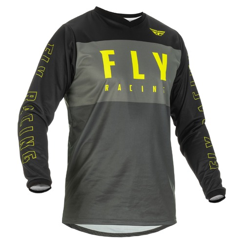 FLY Racing 2022 F-16 Jersey Grey/Black/Hi-Vis