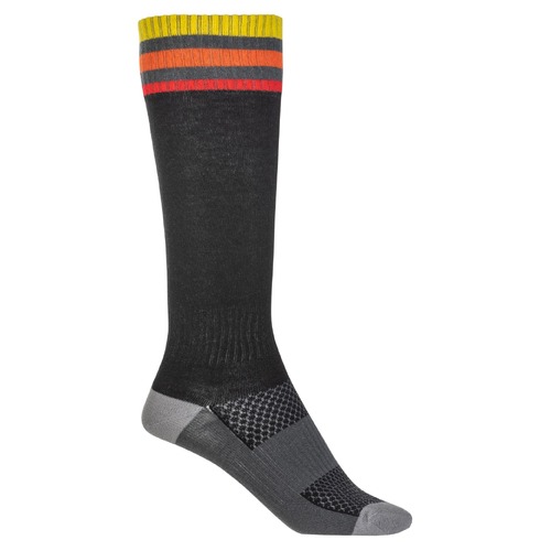 FLY Racing MX Thin Socks Black