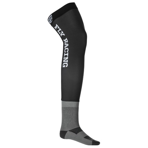 FLY Racing Knee Brace Socks Black/Grey/White