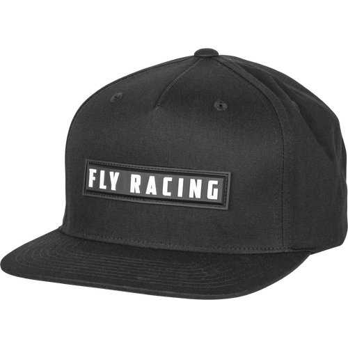FLY Racing Boss Hat Black