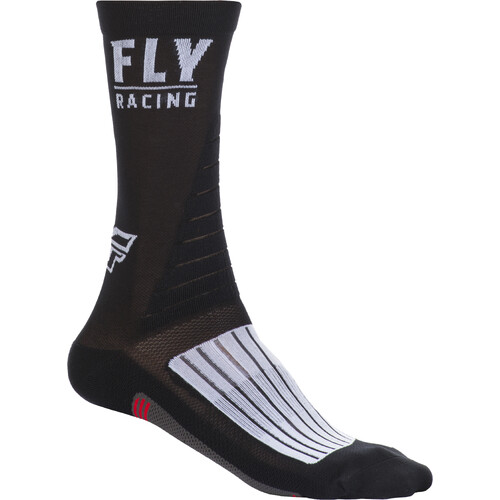FLY Racing Factory Rider Socks Black/Grey
