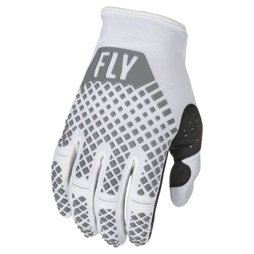 FLY Racing 2022 Kinetic Youth Gloves White