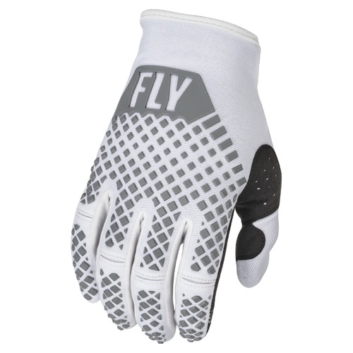 FLY Racing 2022 Kinetic Gloves White