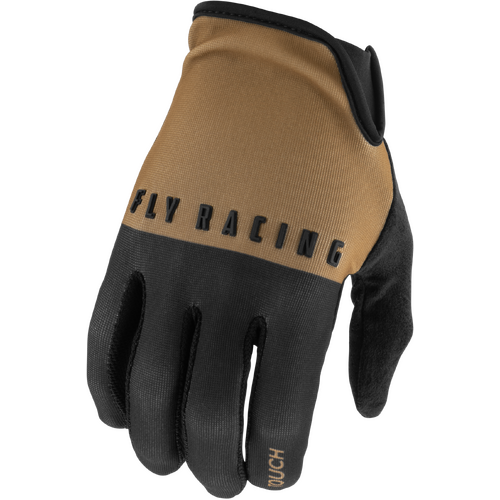 FLY Racing 2022 Media Gloves Dark Khaki Black