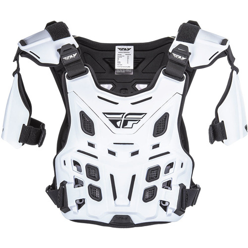 FLY Racing Revel Roost Adult Offroad Guard White