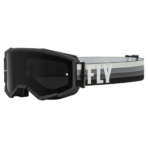 FLY Racing Zone Goggles Black/Grey w/Dark Smoke Lens