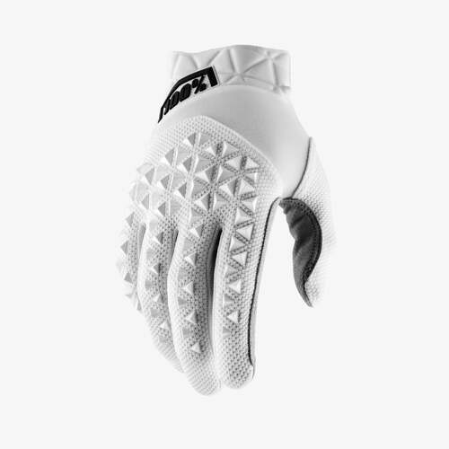 100% Airmatic Gloves White