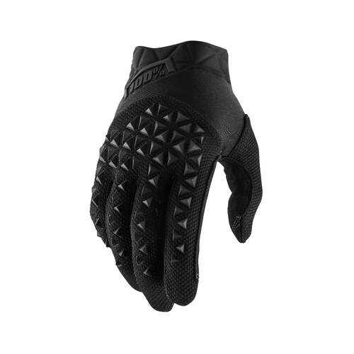 100% Airmatic Gloves Black/Charcoal