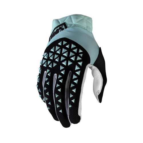 100% Airmatic Gloves Sky Blue/Black