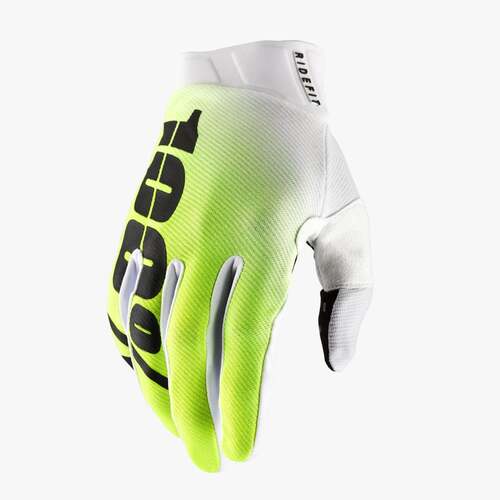 100% Ridefit Gloves Korp Yellow