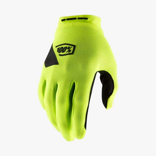 100% Ridecamp Gloves Yellow