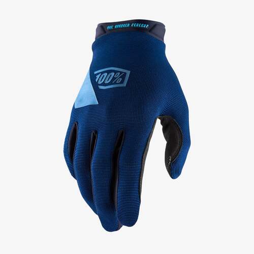 100% Ridecamp Gloves Navy